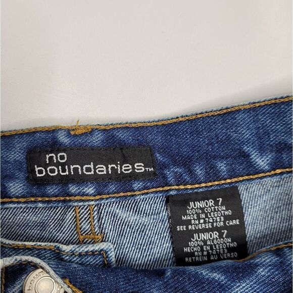 VINTAGE Y2K shorts 2000s high rise denim faded denim S - Picture 4 of 8